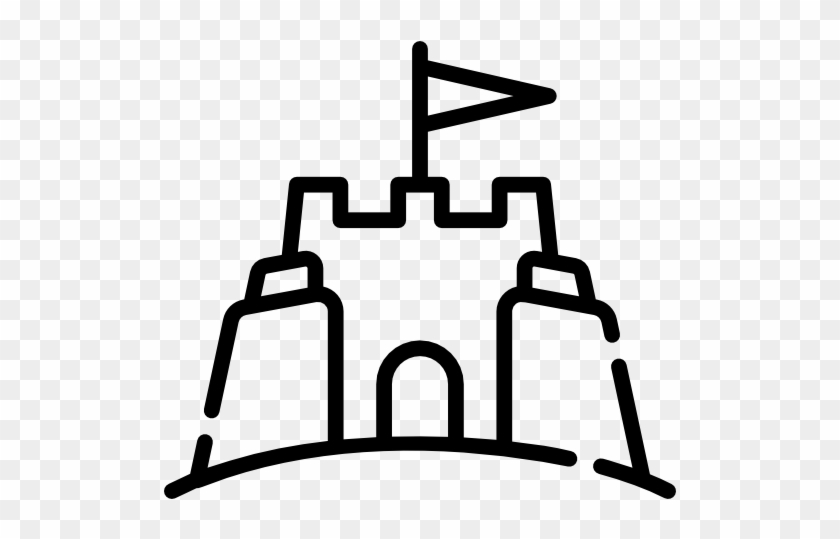 Sand Castle Free Icon - Clip Art #865552