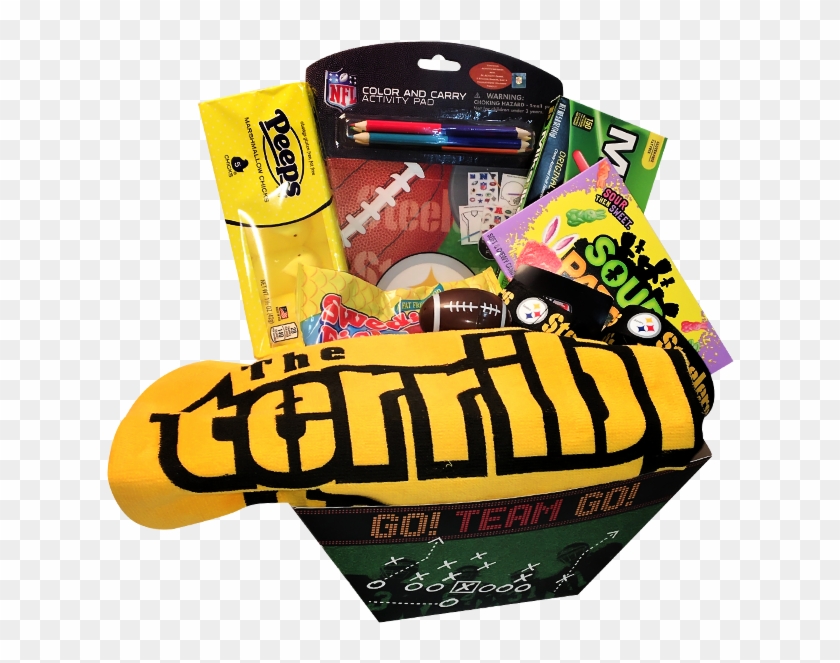 Pittsburgh Steelers Easter Basket - Sour Patch Kids #865643