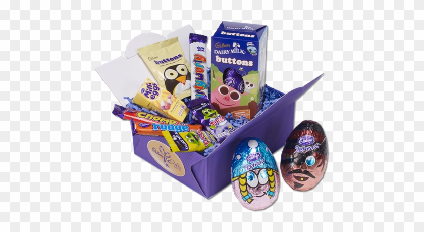 Perfect Kids Easter Hamper From Cadbury - Cadbury Dairy Milk Buttons Medium Egg - 4.5oz (128g) #865689