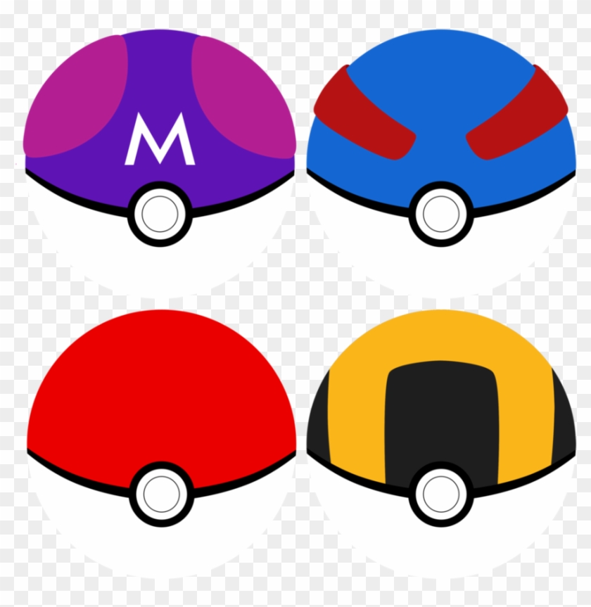 Pokeball Vector By Perrito - Pokeballs Vector #865696