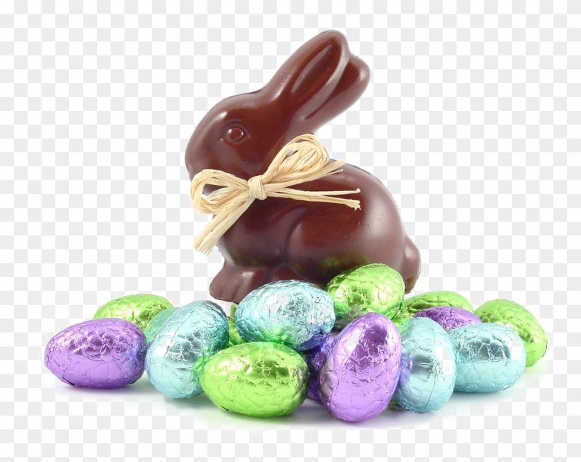 Easter Candy Png Image - Chocolate Eggs And Bunnies #865730