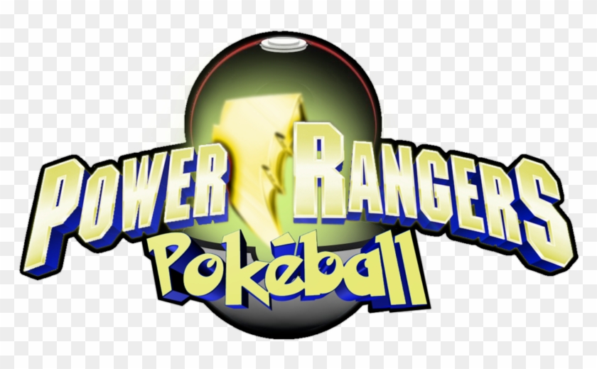 Power Rangers Pokeball Logo By Bilico86 - Power Rangers Logo Font #865810