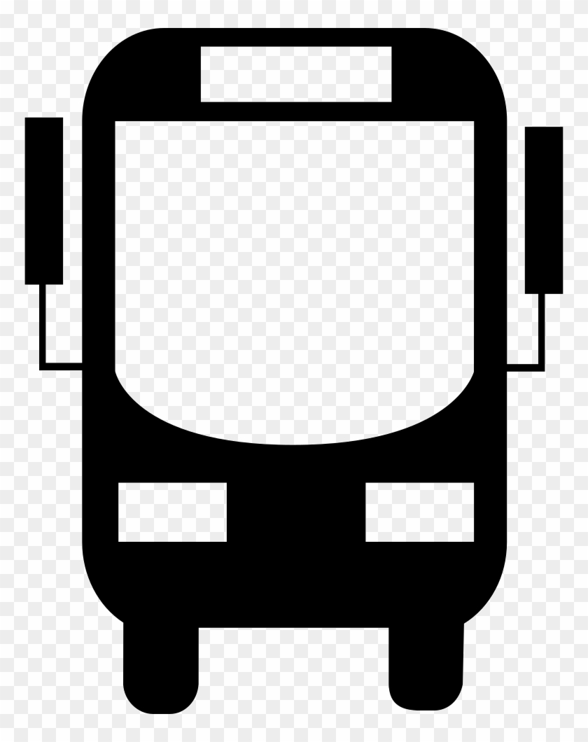 Frontal Large Bus Comments - Icono De Bus Png #865863