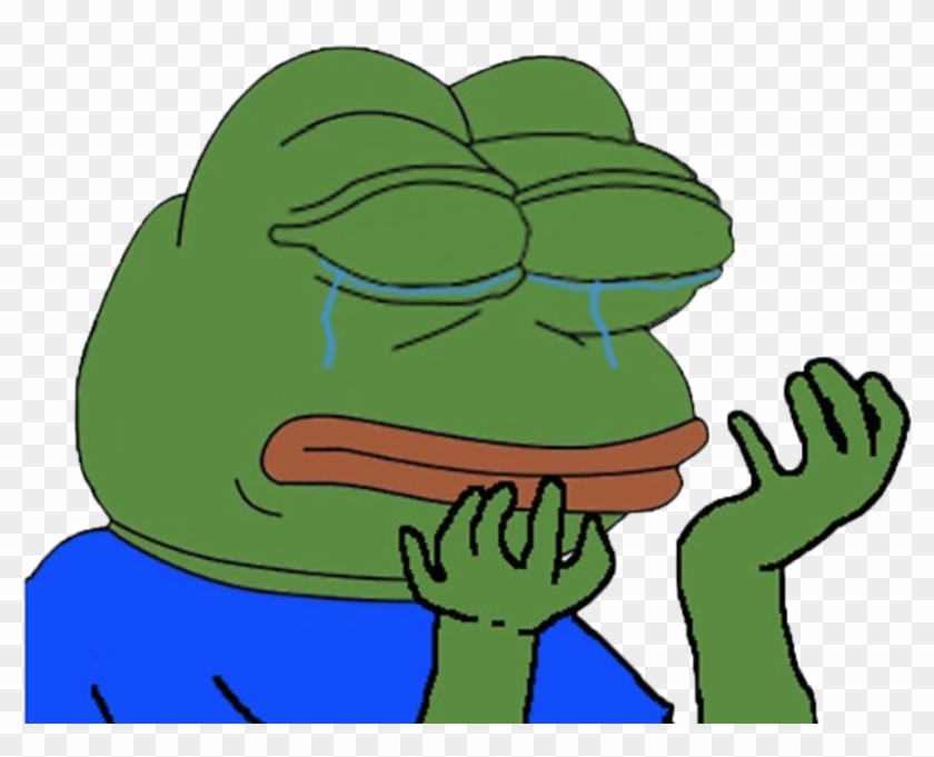 100% Sure Greek Will Be Late On His Comeback Stream - Pepe The Frog Crying #865876