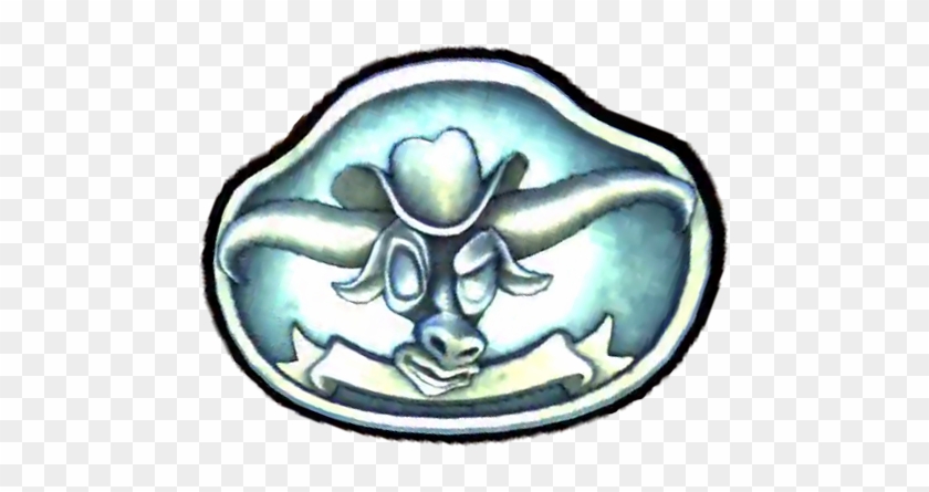 Silver Belt Buckle - Sly Cooper #865945