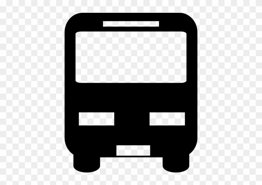 Bus Icon - Silueta De Bus Png #866016