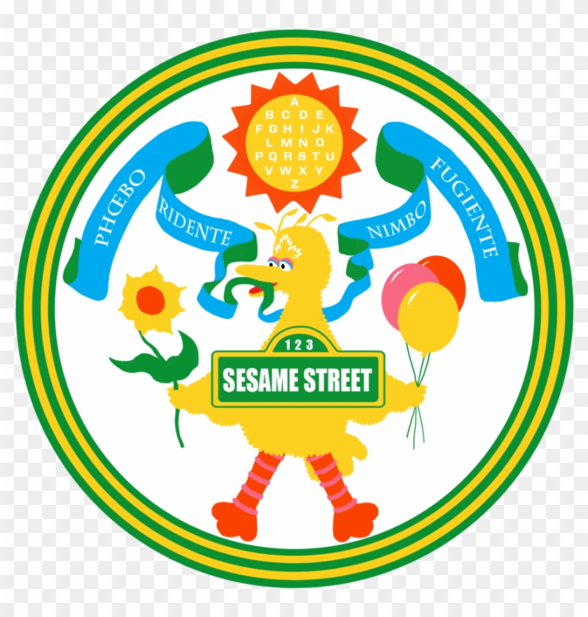Great Seal Of Sesame Street By Ritabuuk - Great Seal Of Sesame Street By Ritabuuk #866068