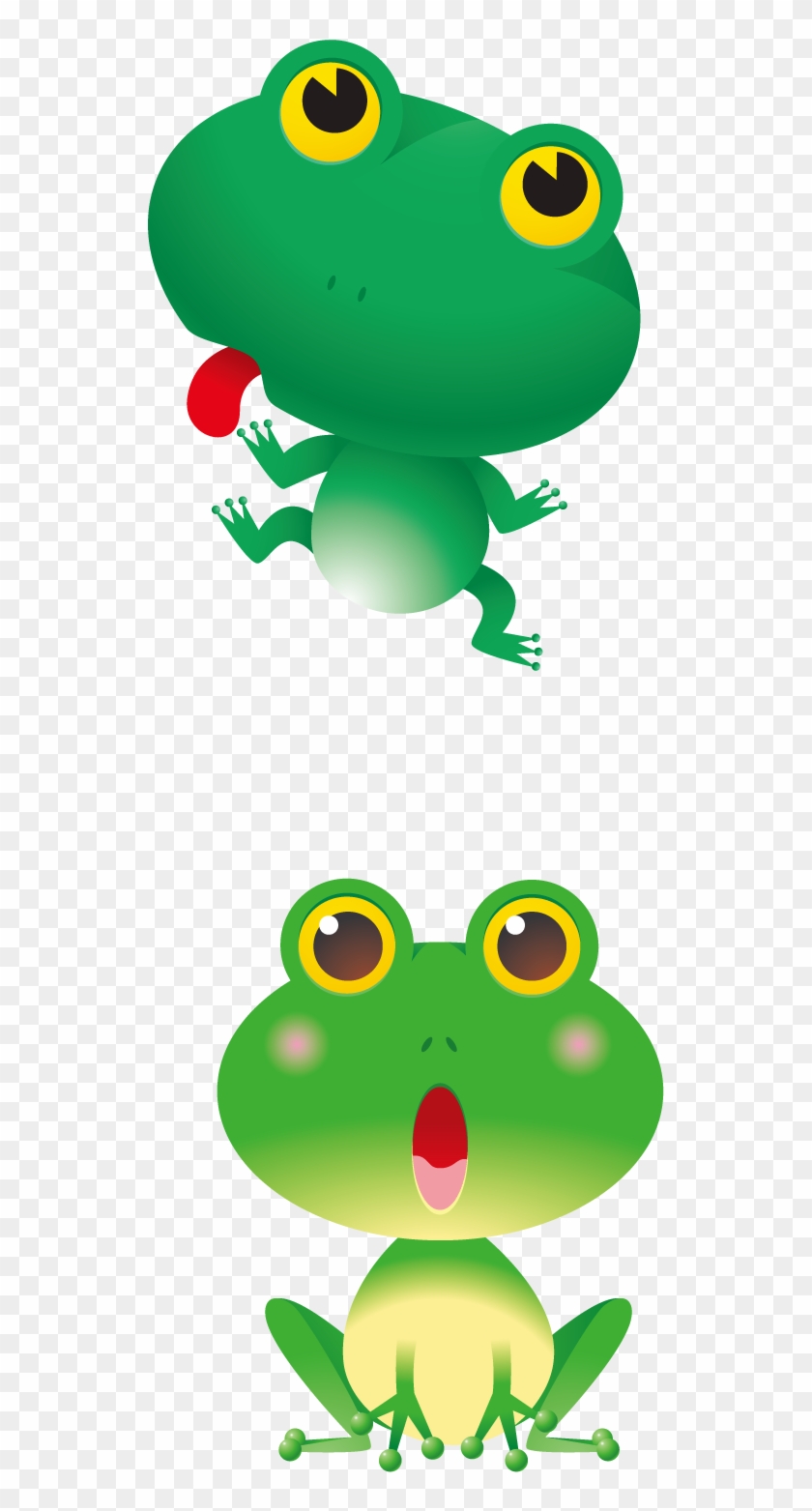 Red-eyed Tree Frog Cartoon Clip Art - Cartoon Red Eyed Tree Frog #866125