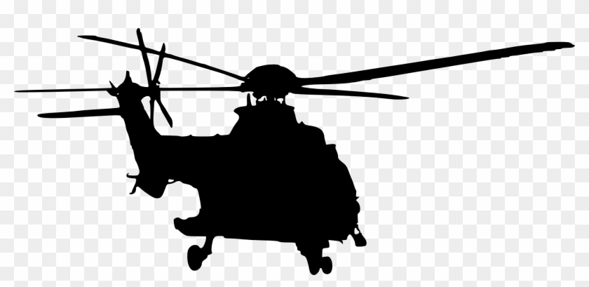 Military Tank Clipart Chinook - Helicopter Silhouette #866337