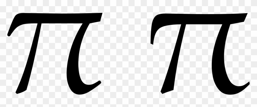 Greek Pi Symbol Download - Pi Greek Letter Png #866348