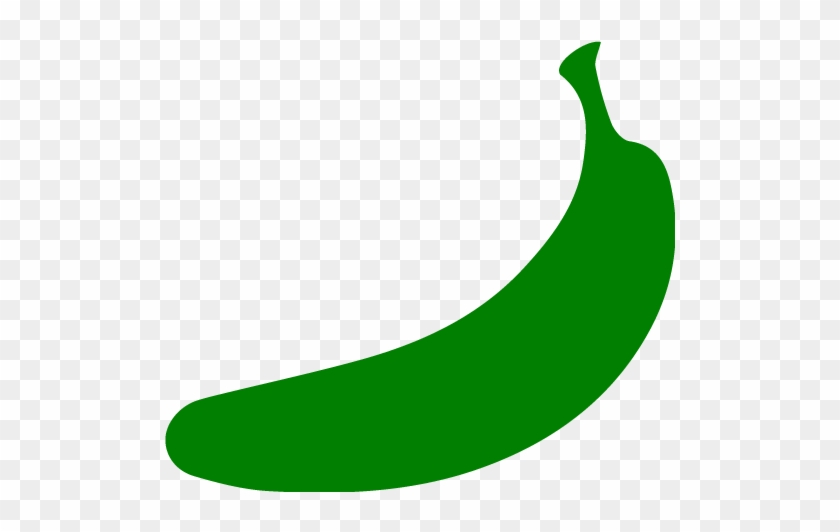 Green Banana Clip Art #866364