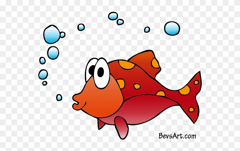 Fish With Bubbles Clipart #866397