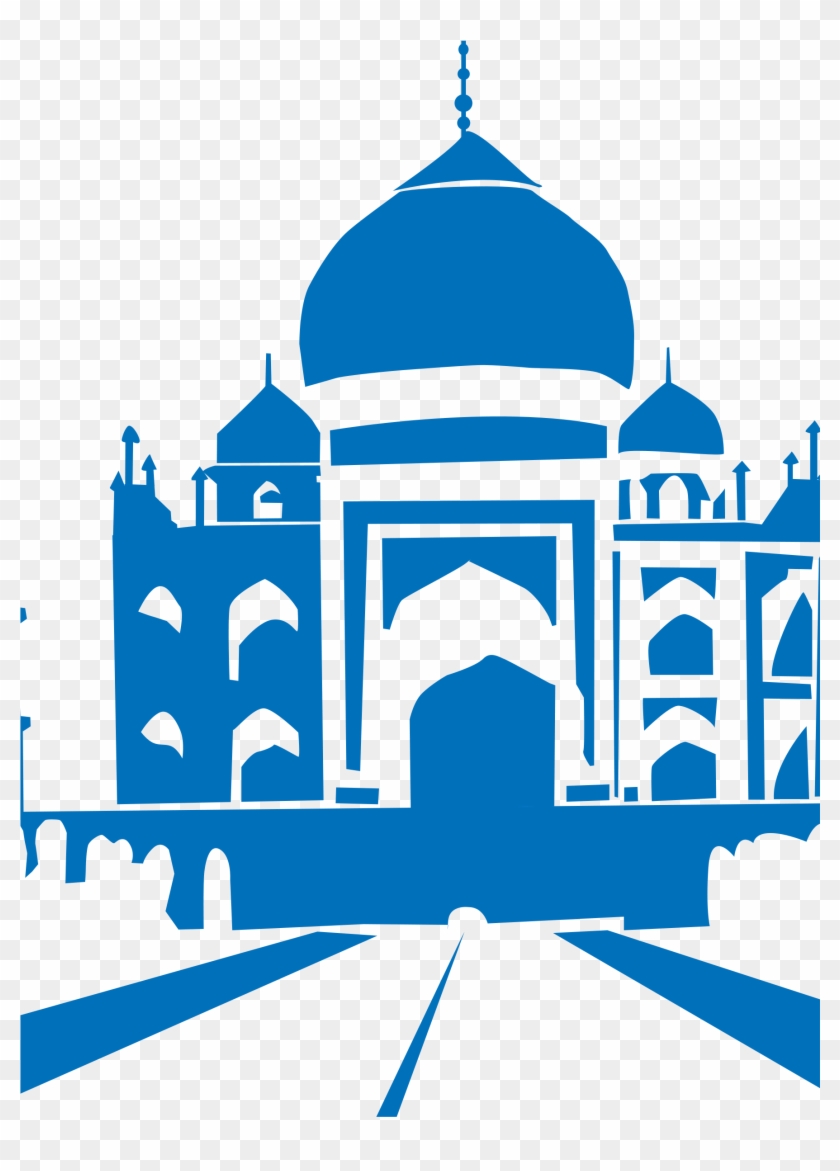 Taj Mahal Clipart - Taj Mahal Clip Art Png #866484