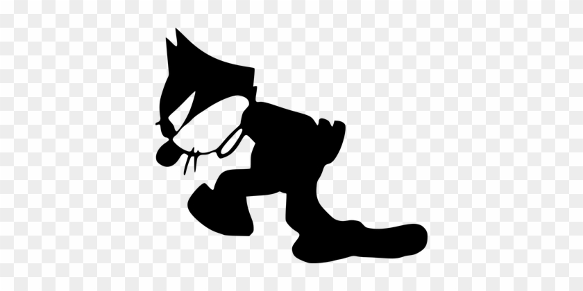 Felix, Character, Cartoon, Funny, Show - Felix The Cat Clip Art #866491