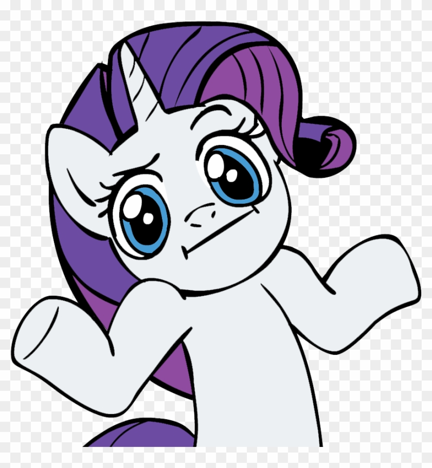 I Sure As Hell Don't - Rarity Shrug #866527
