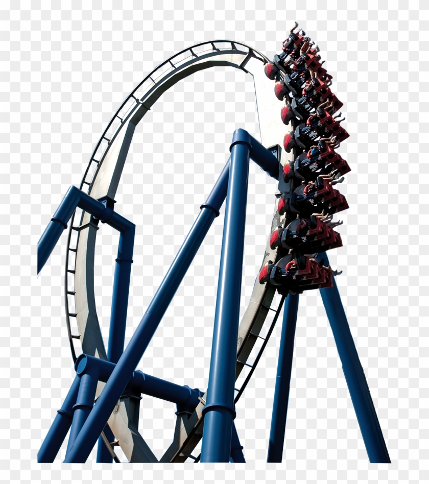 Roller Coaster Png Pic - Amusement Park Ride Png #866604