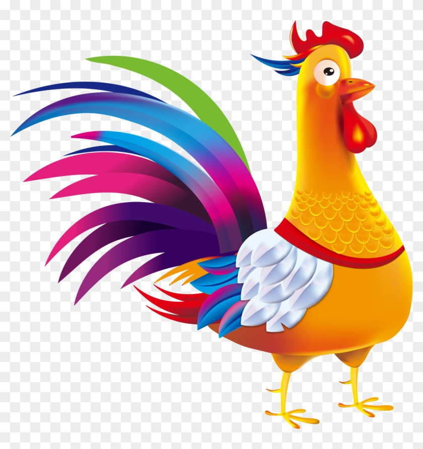 Rooster Chicken Clip Art - Chicken #866817