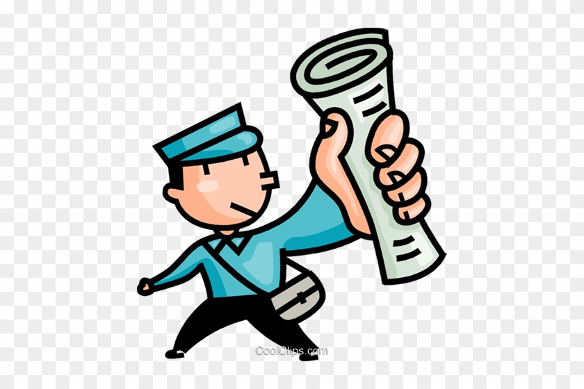 Pin Boy Clipart Images - Newspaper Man Clipart #866953