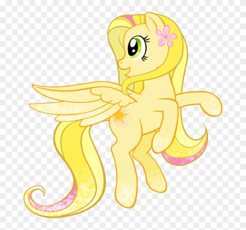 Pony Yellow Mammal Cartoon Vertebrate Fictional Character - My Little Pony Sunshine #867002