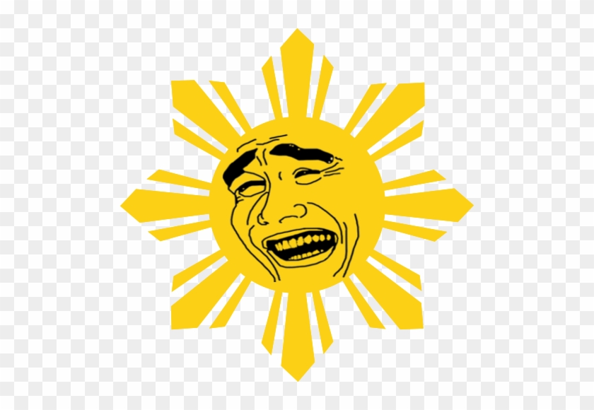 Philippines Yellow Clip Art - Three Stars And A Sun #867003