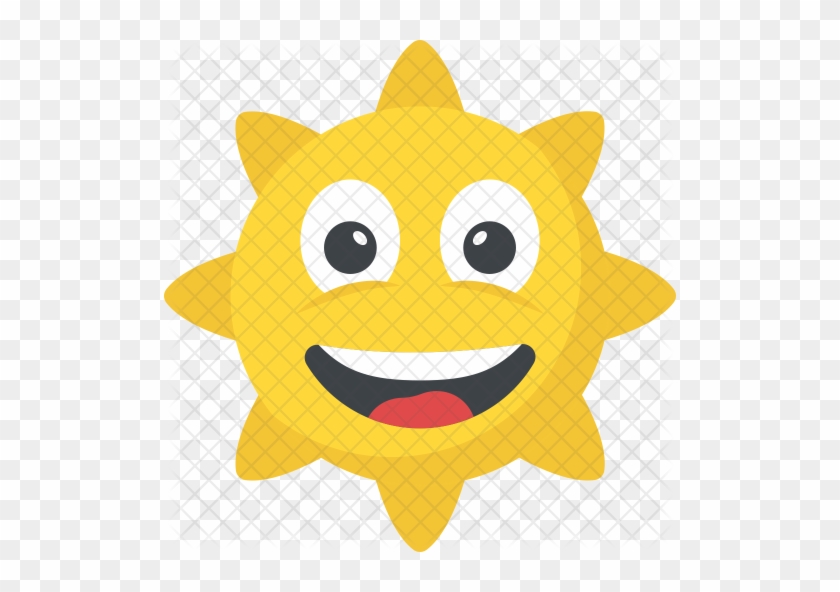 Sun Face Icon - Icon #867005