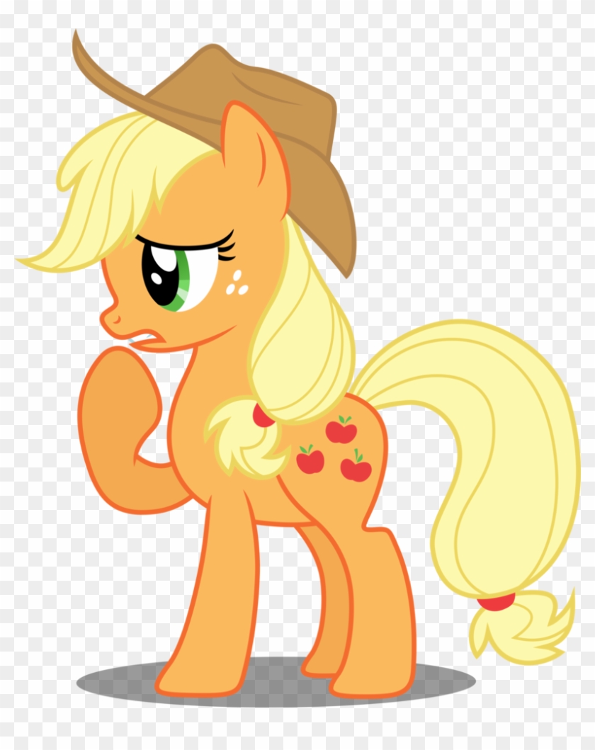 Vector - My Little Pony Applejack Sad #867030
