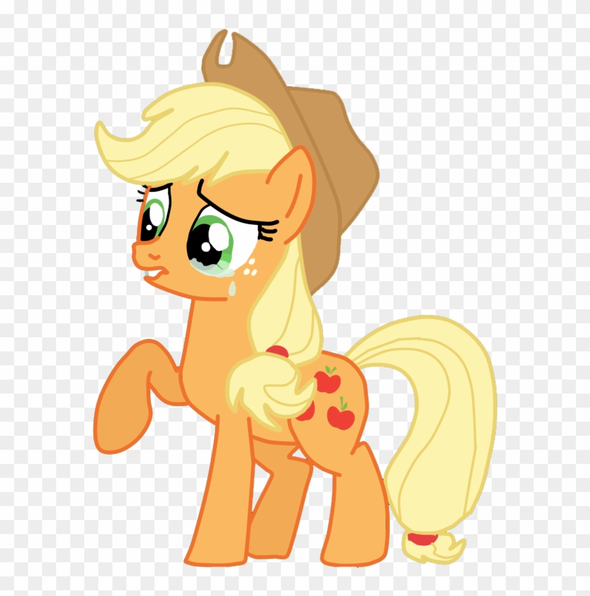 Sad Applejack Vector By Natalistudios - Sad Applejack #867056