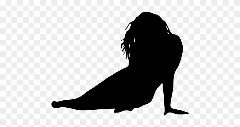 Scary Woman Silhouette Png #867080