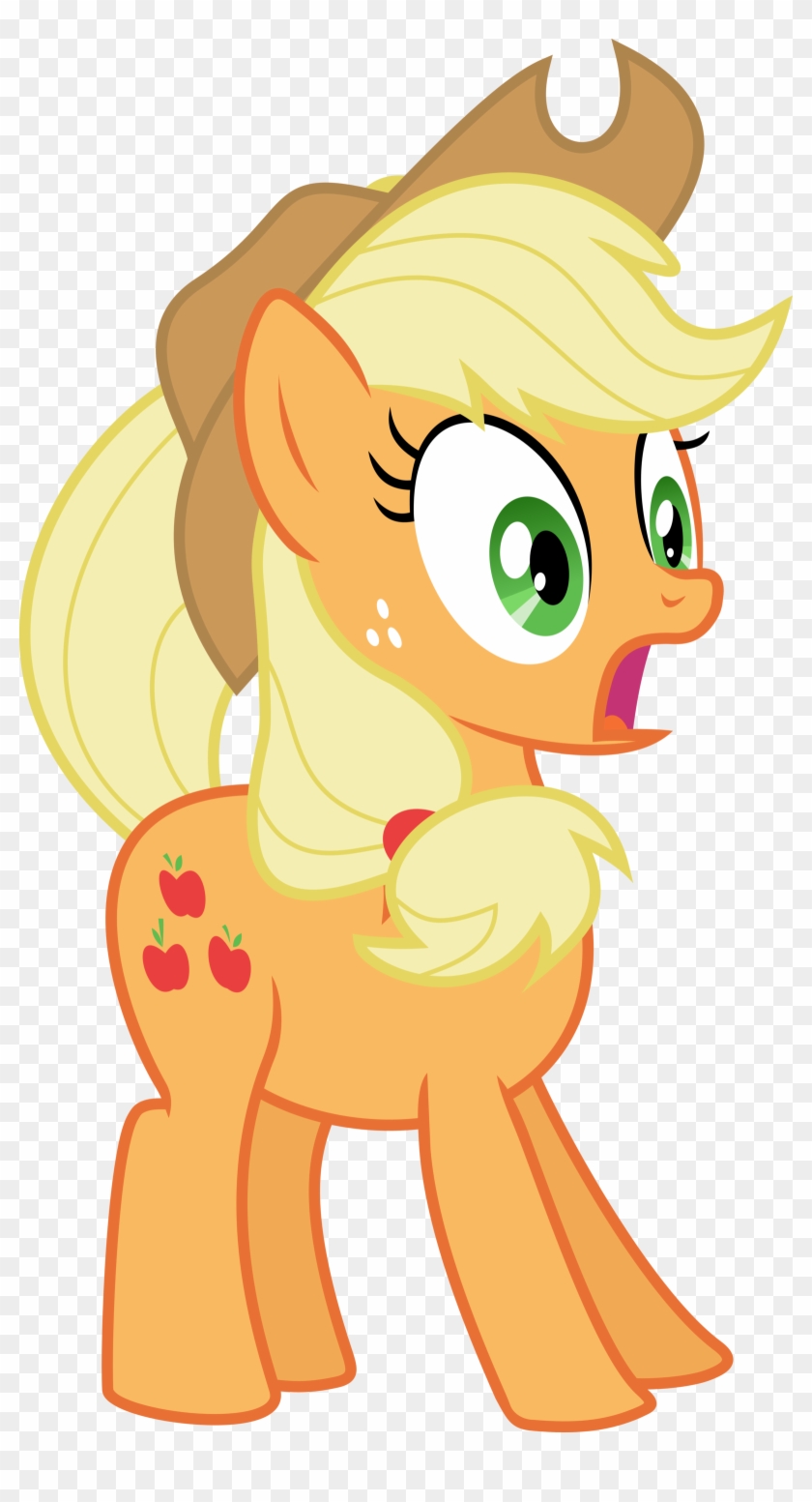 Gasp Applejack By Yetioner On Deviantart - My Little Pony Apple Jack #867085