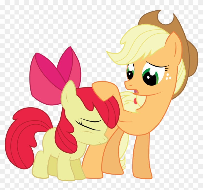 Applebloom And Applejack By Jay-kuro - My Little Pony Apple Bloom Applejack #867101