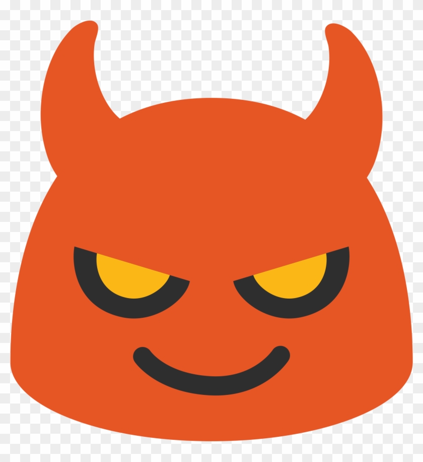 Open Lollipop Emoji - Angry Devil Face Emoji #867106