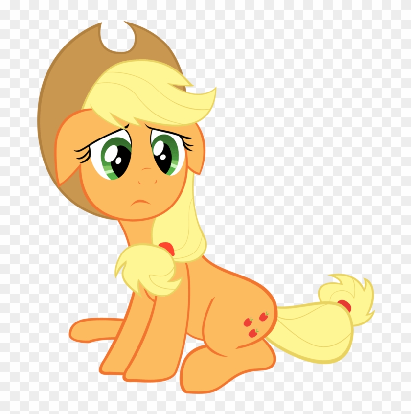 My Little Pony Applejack Sad #867119