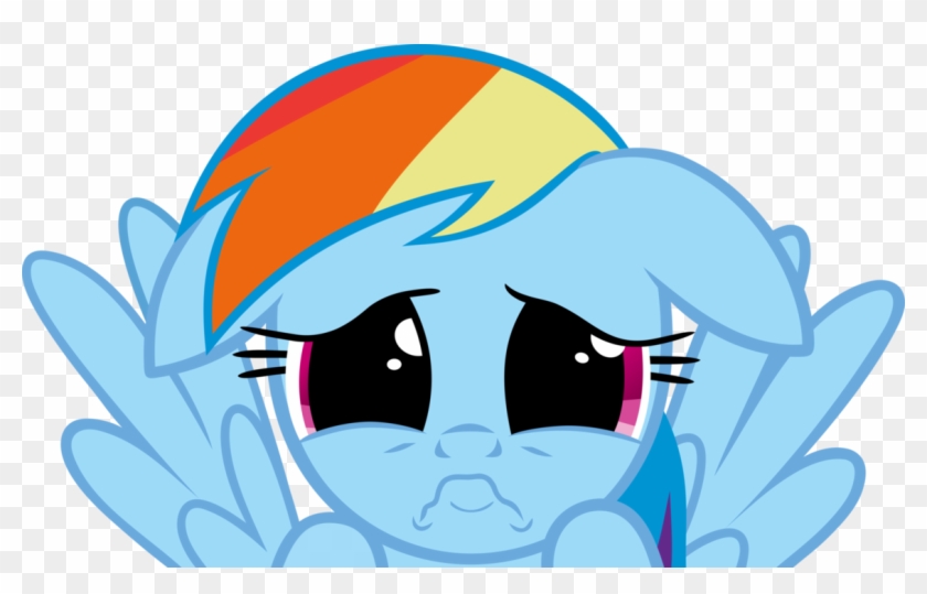 Rainbow Dash Begging By Orbitalxd - My Little Pony: Friendship Is Magic #867124