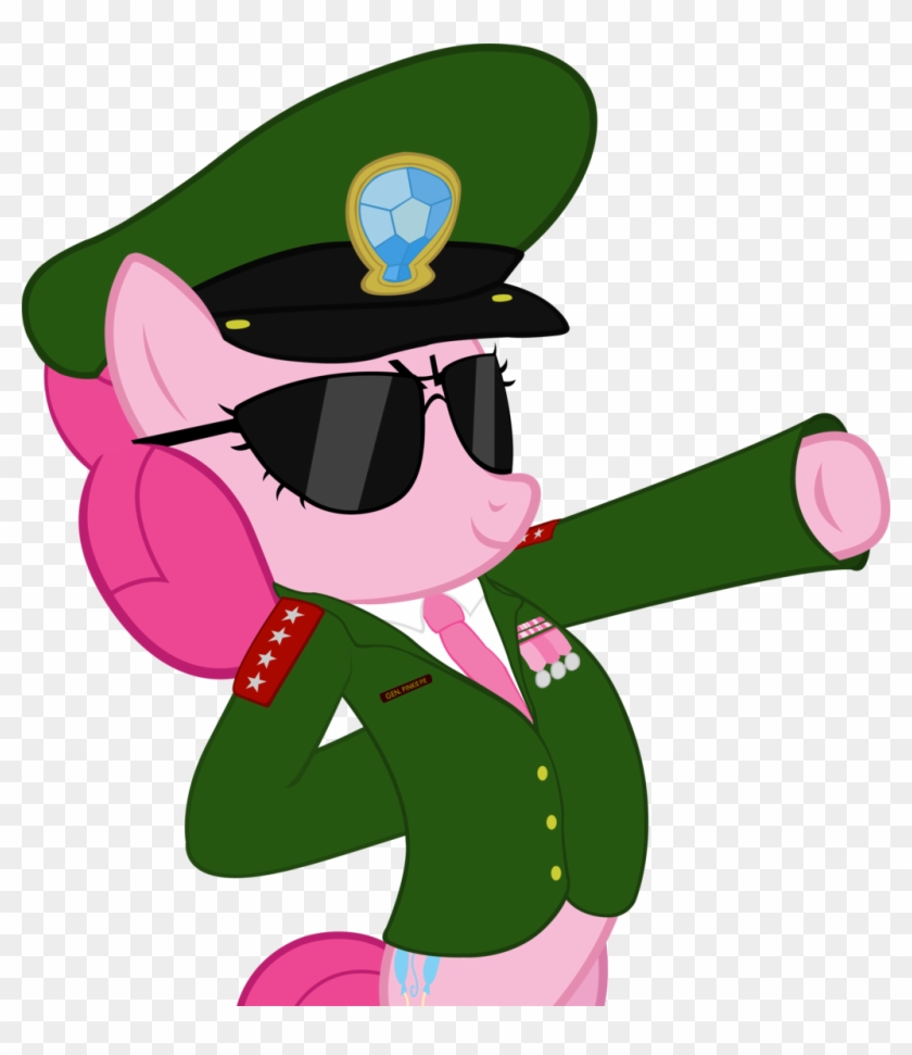 General Pinkie Pie By Smokeybacon - Pinkie Pie Military #867141