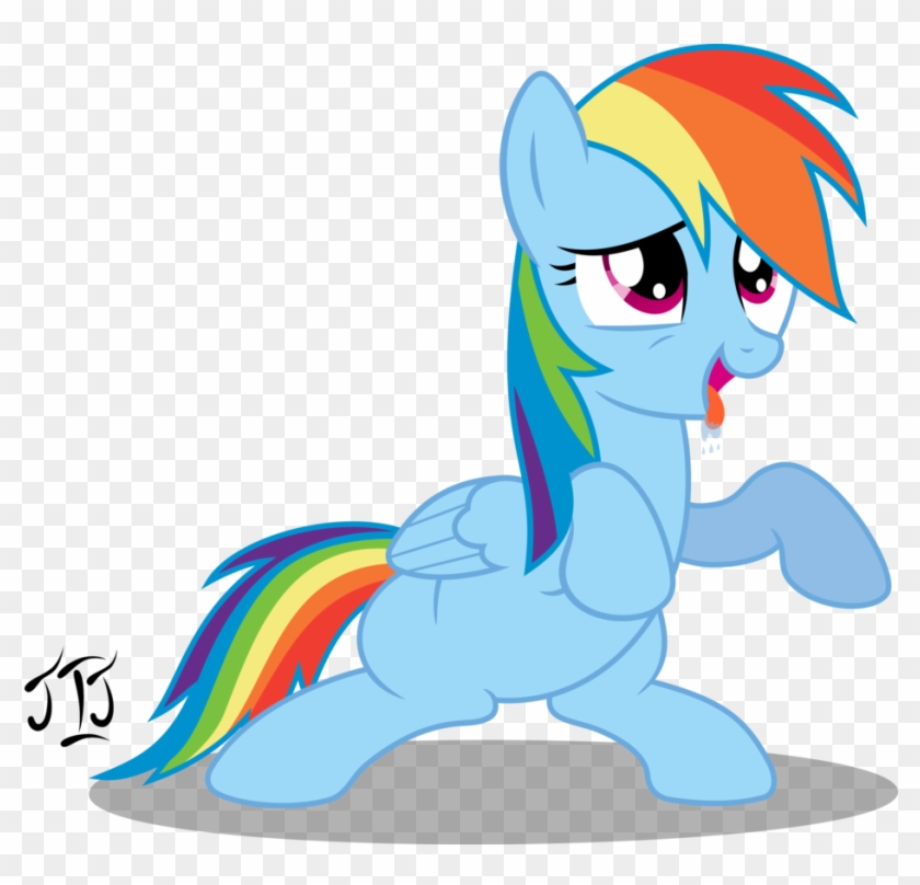 Begging Rainbow Dash By Mlp-scribbles - Mlp Rainbow Dash Confused #867142