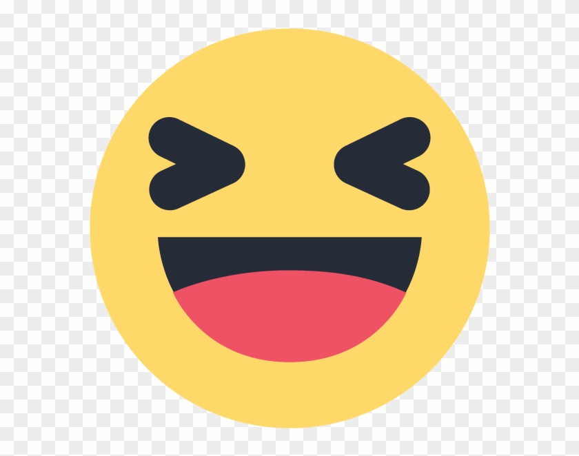 Facebook Haha Emoji Emoticon Vector Logo Free Download - Facebook Laugh Emoji Png #867172