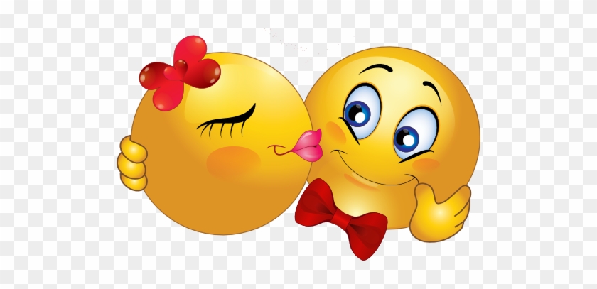 Sweetlooking Kissing Smiley Faces Cheek Kiss Emoticon - Sweetlooking Kissing Smiley Faces Cheek Kiss Emoticon #867182