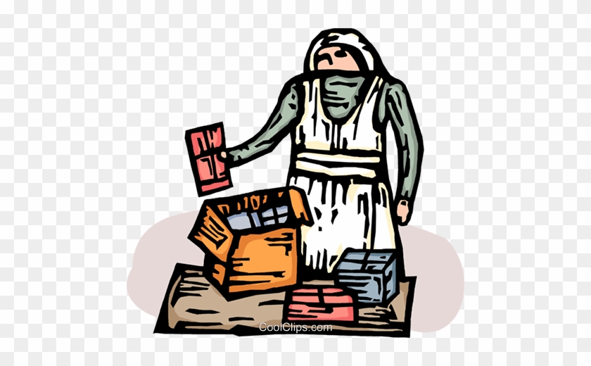 Working In Soup Kitchen Helping Homeless Royalty Free - Homelessness #867196