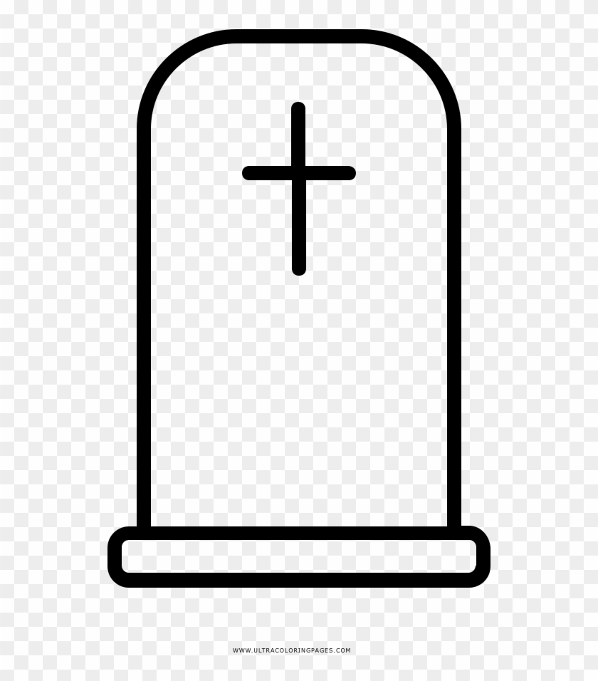 Tombstone Coloring Page Ultra Coloring Pages Gravestones - Lapida Para Colorear #867203