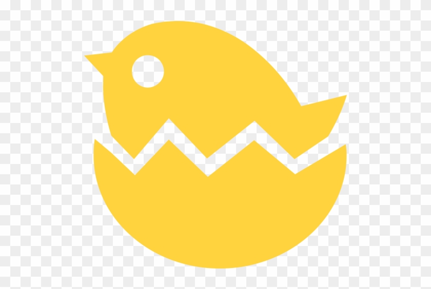 Hatching Chick Emoji - Circle #867202