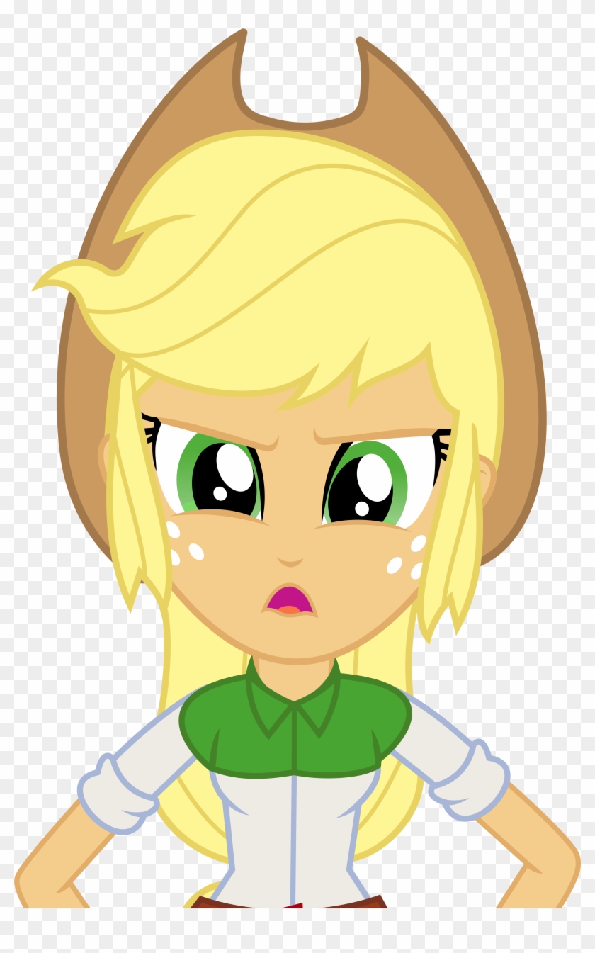 applejack angry vector