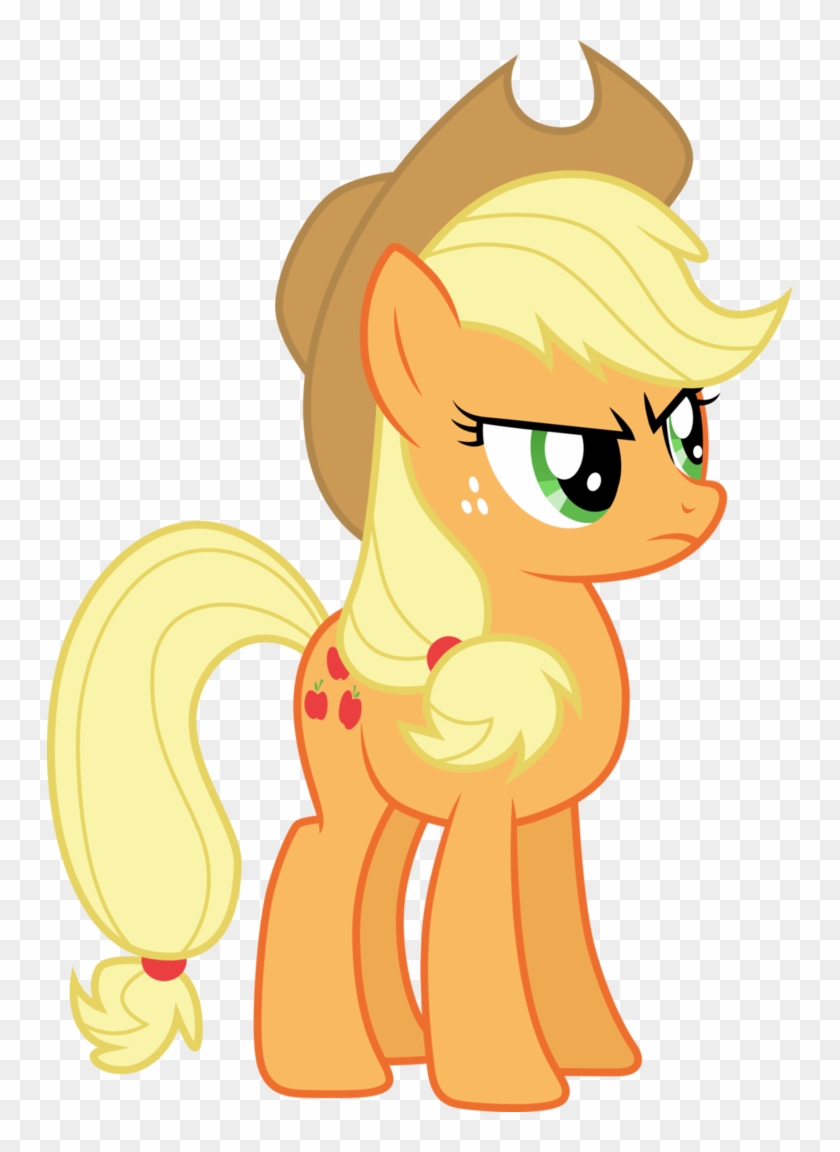 Angry Applejack By Cloudyglow - Little Pony Friendship Is Magic #867246