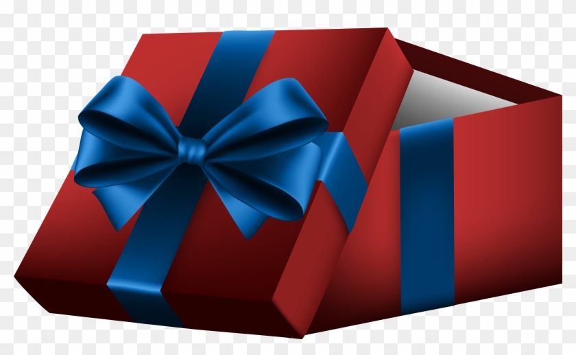 Open Gift Box With Red Bow Png Clip Artu200b Gallery - Open Gift Box Png #867260