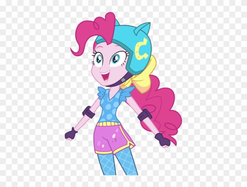 Eqg Pinkie Pie Skating By Gerardogreiff On Deviantart - My Little Pony Equestria Girls Friendship Games Pinkie #867251