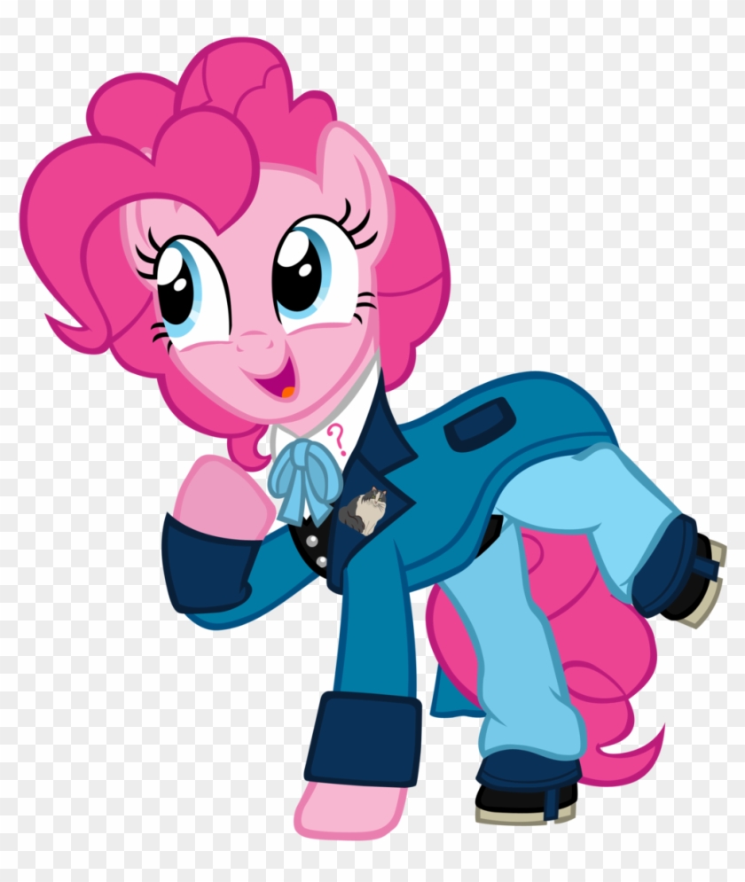 Pinkie Pie As The 6th Doctor By Cloudyglow - Pinkie Pie As The 6th Doctor (blue) Totes #867255