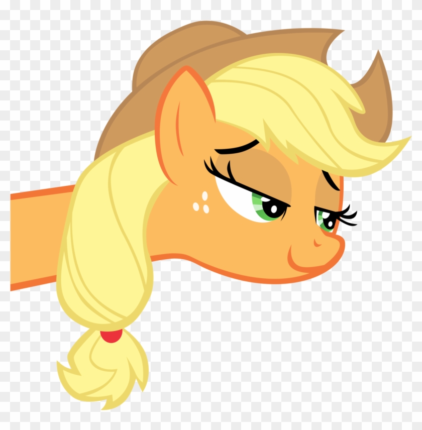 U Mad, Rarity By Maco25 - My Little Pony Apple Jack Face #867258
