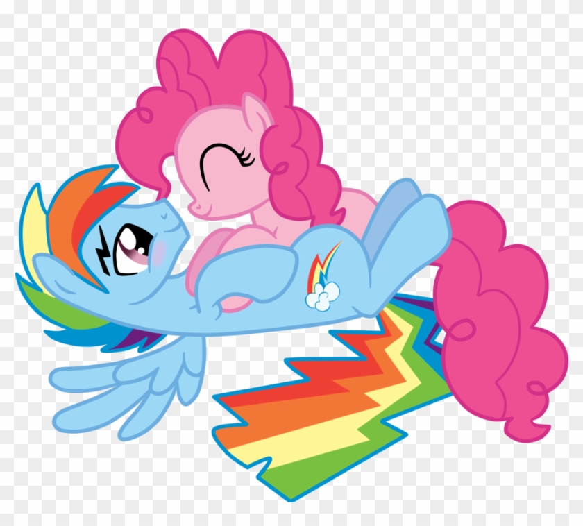 Free My Little Pony Pinkie Pie And Rainbow Dash Kiss - Rainbow Dash And Spitfire #867286