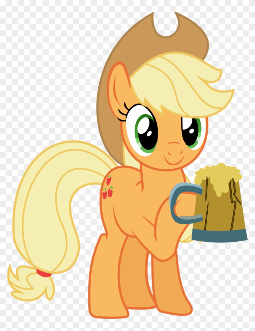 Applejack, Cider, Safe, Simple Background, Tankard, - Applejack #867295