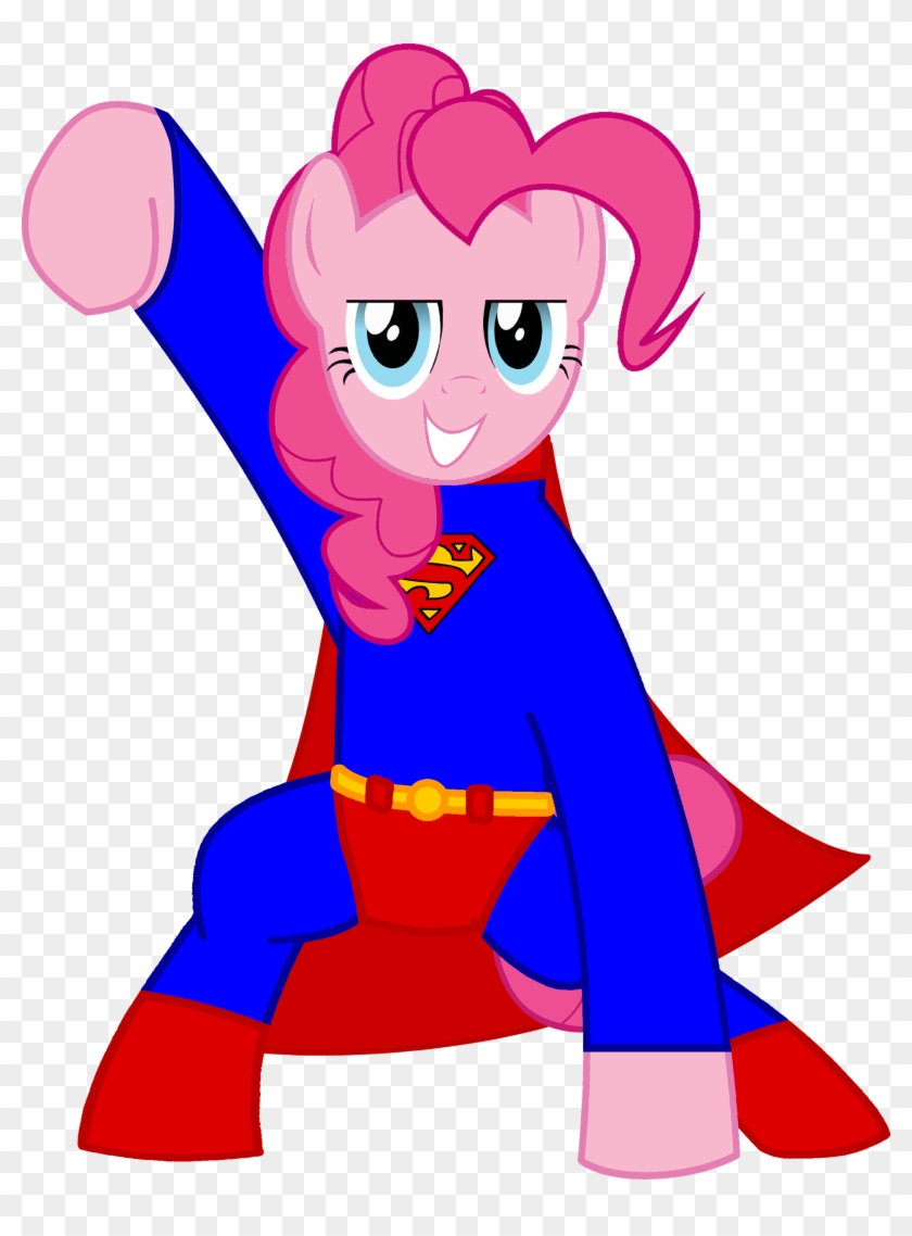 Pinkie Pie, Safe, Superman, Supermare - Pinkie Pie Superman #867306