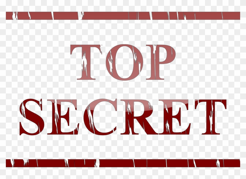 Free Top Secret Free Streng Vertraulich - Top Secret With Transparent Background #867317